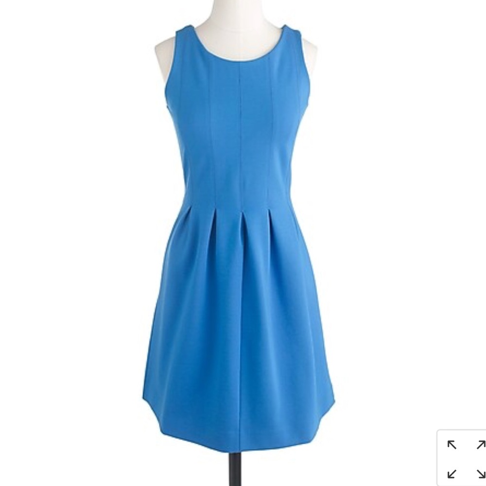 J. Crew Pleated Dress